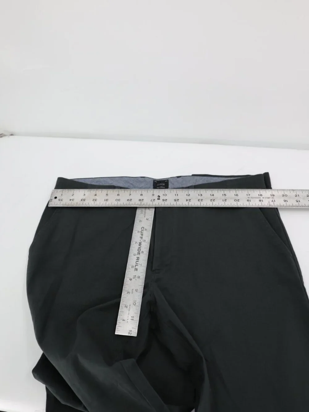 NWT J Crew Pants Men's 35 484 Slim Fit Cotton Stretch Chino Straight Leg Green